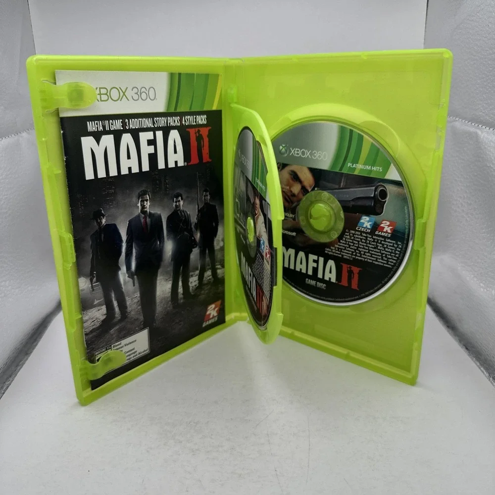 Mafia II 2 Microsoft Xbox 360 w Manual 2K games